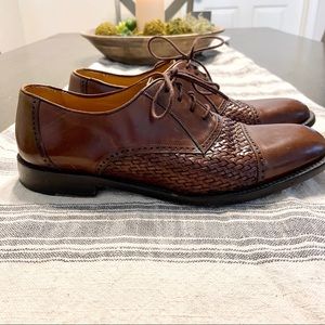 Saks Fifth Ave Men’s Basket Woven Oxford Loafers